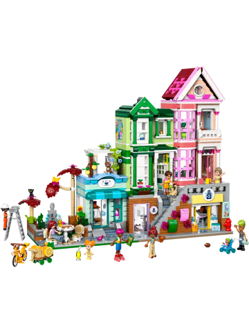 LEGO Friends Heartlake City Wohn- und Einkaufsstraße in Mehrfarbig ab 12 Jahre