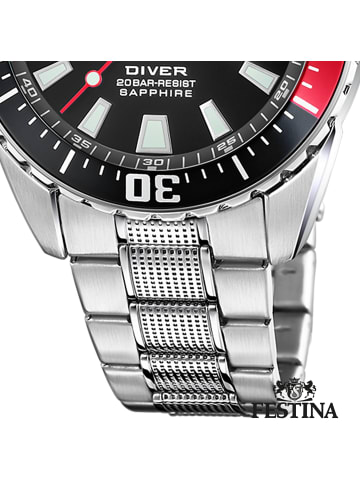 Festina Analog-Armbanduhr Festina The Originals silber groß (ca. 41mm)