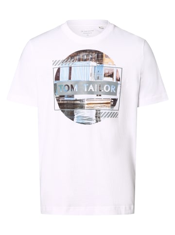 Tom Tailor T-Shirt in weiß