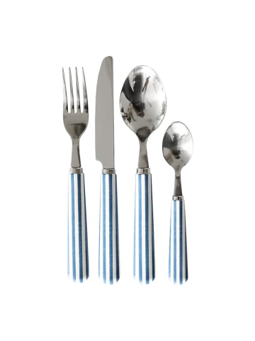 Blond Amsterdam 4-tlg. Besteckset Blau in Blau - 24cm
