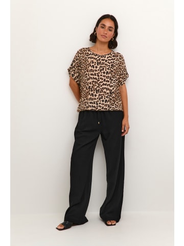 Kaffe Ärmellose Bluse KAamber in Classic Leopard