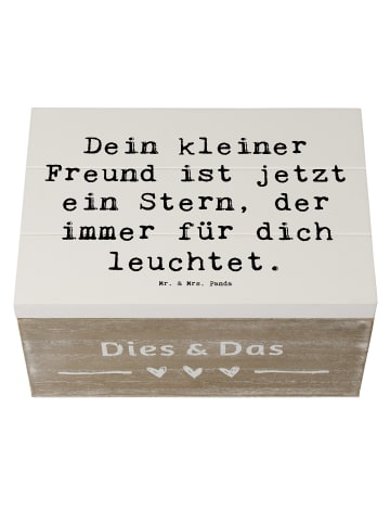 Mr. & Mrs. Panda Aufbewahrungsbox Spruch Trauerbewältigung Haust... in Weiß