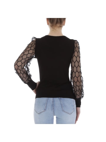 Ital-Design Bluse in Schwarz