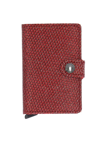 Secrid Miniwallet Sparkle - Geldbörse 6cc 10 cm RFID in sparkle red