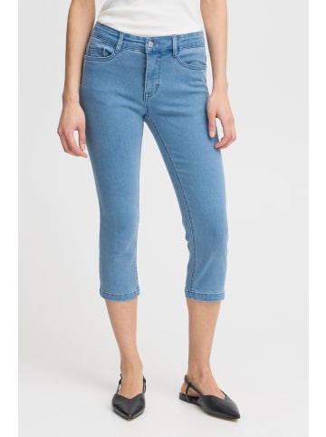 Fransa 5-Pocket-Jeans FRLUXE ELLI CA 1 20614451 basic Caprihose für Jederzeit in Blau
