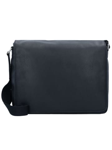 Leonhard Heyden Berlin Umhängetasche Leder 38 cm schwarz