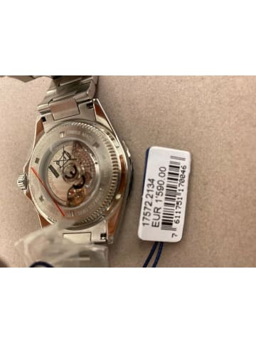 Revue Thommen Analoguhr für Herren in silber