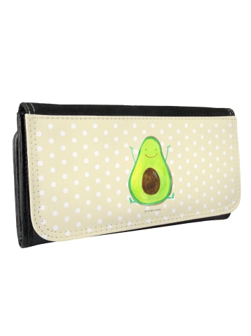 Mr. & Mrs. Panda Portemonnaie für Damen Avocado Glücklich ohne S... in Gelb Pastell