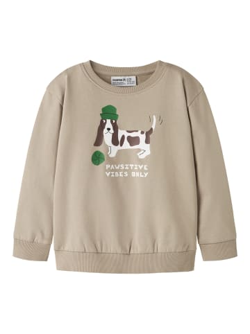 name it Nmmnilius Sweatshirt in trench coat
