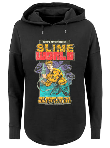 F4NT4STIC Oversized Hoodie Todd's Adventures In SlimeWorld in schwarz