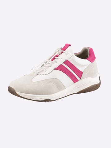 Heine Sneaker in weiß-pink