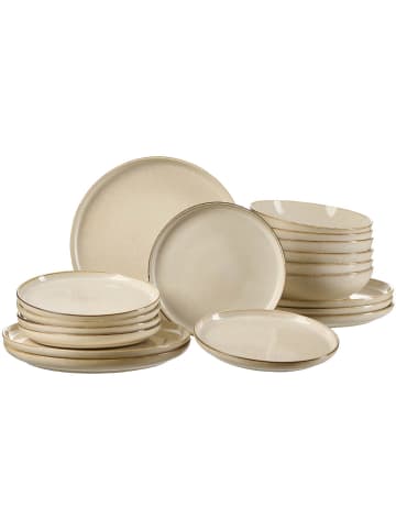 Ritzenhoff & Breker 18-tlg. Teller-Set Olivia in in beige