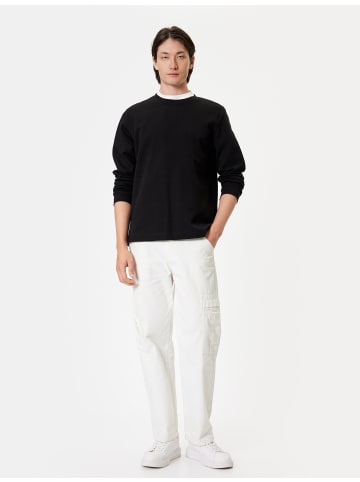 KOTON Sweatshirt in Schwarz