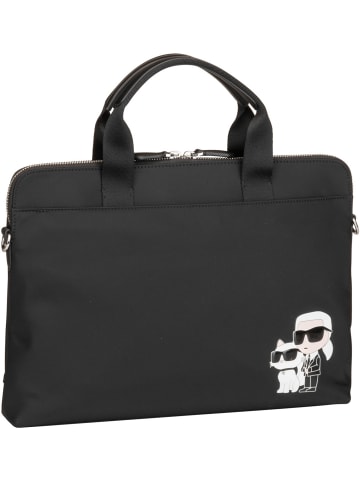 Karl Lagerfeld Laptop Hülle K/Ikonik 2.0 Nylon Laptop Bag in Black