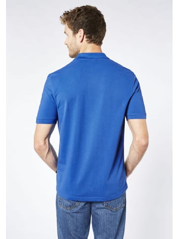 Expand Poloshirt in Übergröße in Blau
