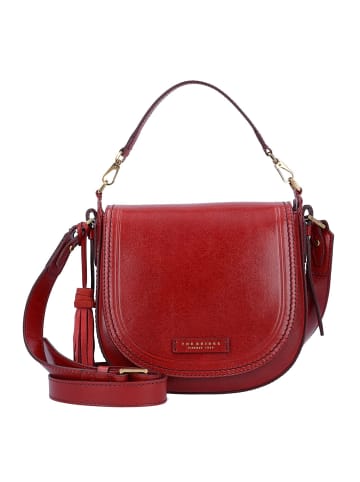 The Bridge Pearldistrict Schultertasche Leder 23 cm in red currant