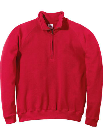 Fruit of the Loom Sweat Unisex-Troyer in rot