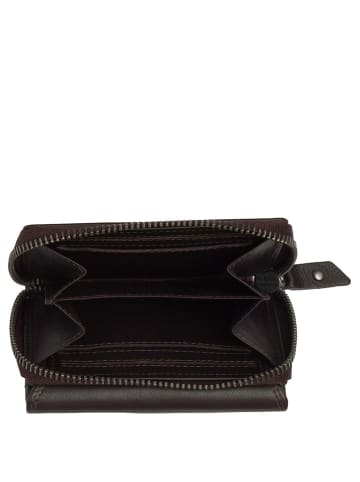 The Chesterfield Brand Aldra - Geldbörse 19cc 12 cm (schwarz) in braun