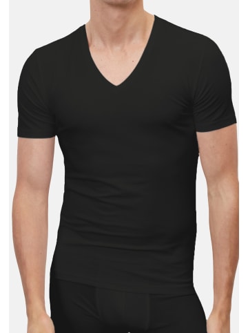 Marc O´Polo Bodywear Unterhemd / Shirt Langarm Essentials Organic Cotton in Schwarz