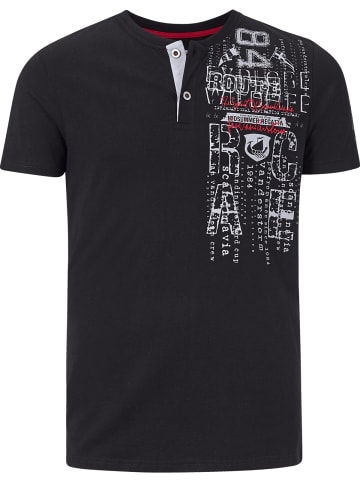 Jan Vanderstorm T-Shirt PAALE in schwarz