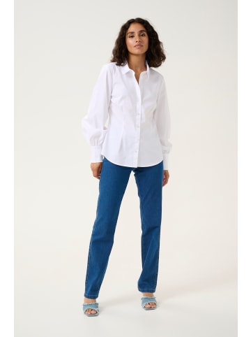 Kaffe Langarm - Hemd KAnicole in Optical White