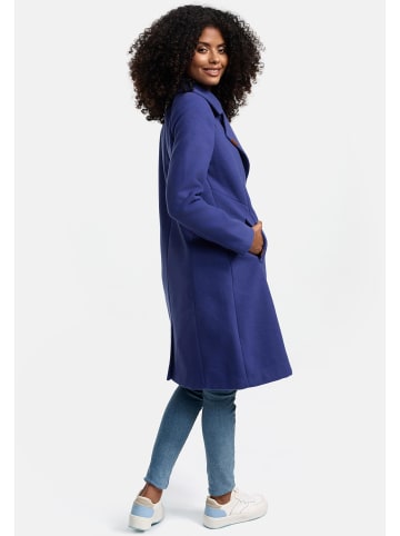 Navahoo Wintermantel Wooly in Blue Violet