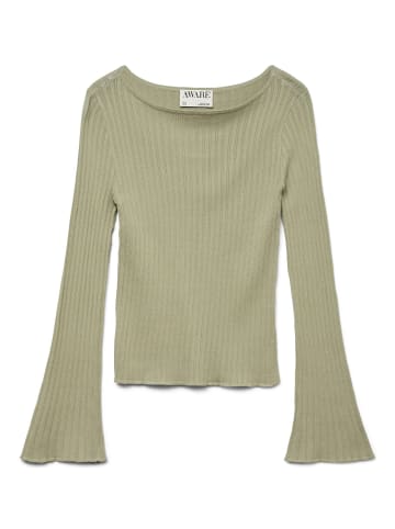 Vero Moda Strickpullover in Tea
