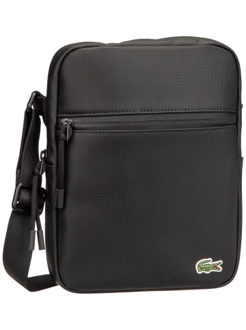 Lacoste Bodybag LCST Flat Crossover in Noir