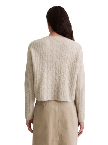 Marc O'Polo Cardigan regular in chalky mauve melange