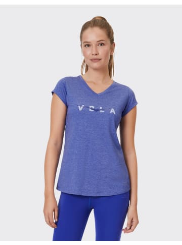 Venice Beach V-Neck Shirt VB Alisja in radiant blue