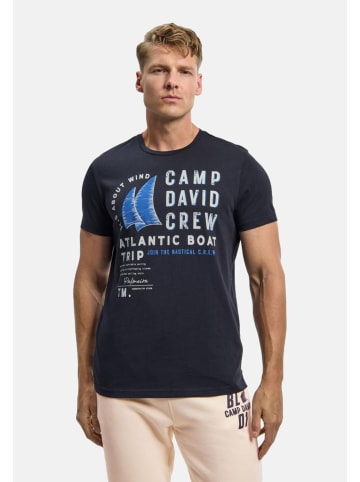 CAMP DAVID  T-Shirt 'Cabo Verde' in dunkelblau