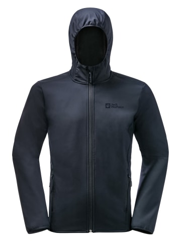 Jack Wolfskin Softshelljacke für Herren in dunkel-blau