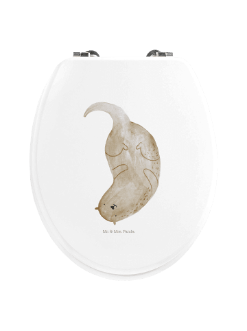 Mr. & Mrs. Panda Klobrille Otter Kopfüber ohne Spruch in Weiß