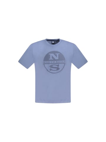 North Sails Blau Baumwolle Herren T-Shirt