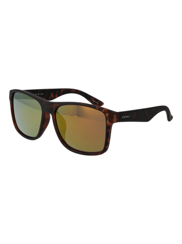 ESPRIT Männer Sonnenbrille Quadratisch Braun