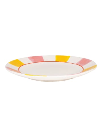Blond Amsterdam Frühstücksteller Streifen RG in Rosa - 22cm