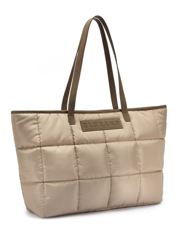 ELBSAND Shopper in beige