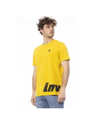 Invicta Gelb Baumwolle Herren T-Shirt