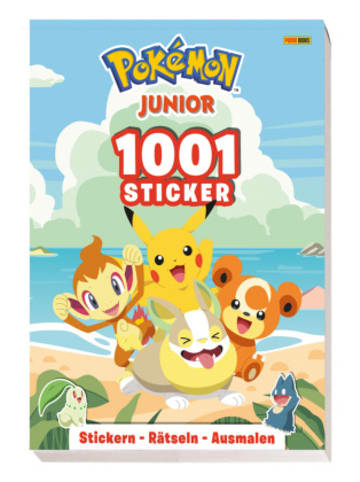 Panini Books Buch - Pokémon Junior: 1001 Sticker - Stickern - Rätseln - Ausmalen