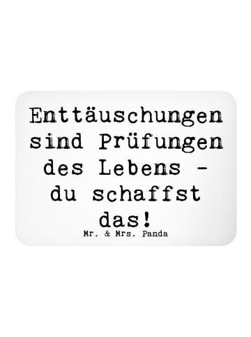 Mr. & Mrs. Panda Magnet Spruch Mit Enttäuschungen umgehen mit Sp... in Weiß