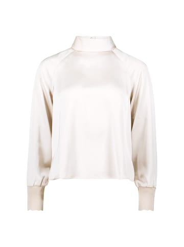 Zero  Satinbluse mit Stehkragen in French Oak