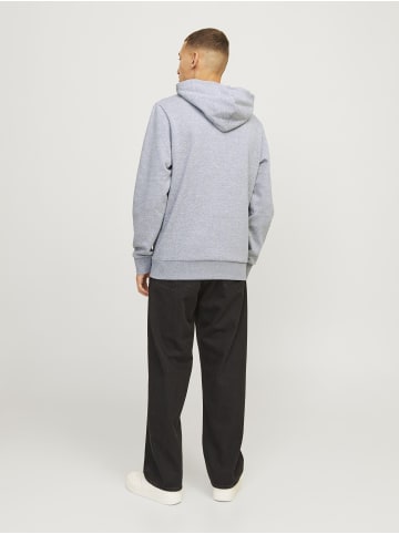 Jack & Jones Kapuzenpullover in Light Grey Melange