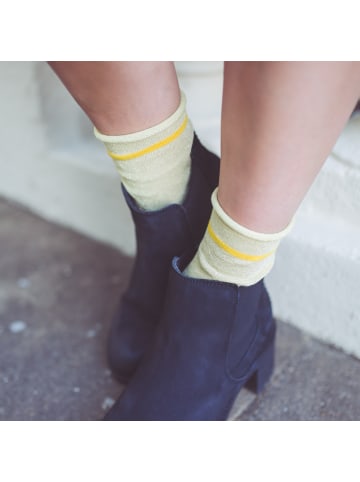 Dailysocks CHLOE 1.0 mit angenehmem Rollbündchen gelb 35/38