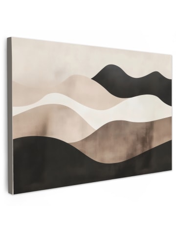 OnlyWow Leinwand Bilder Cappuccino