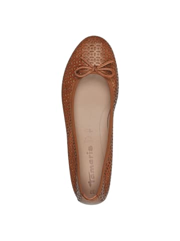 Tamaris Ballerina in NUT STRUCTURE