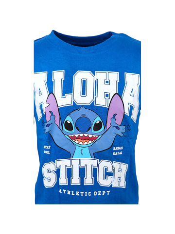 Lilo & Stitch Langarmshirt Disney Lilo & Stitch in Dunkelblau