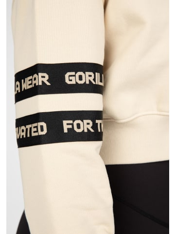 Gorilla Wear Tracey Cropped Hoodie - Beige