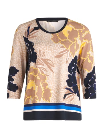 Betty Barclay Ringelshirt mit Rippbündchen in Nature/Blue