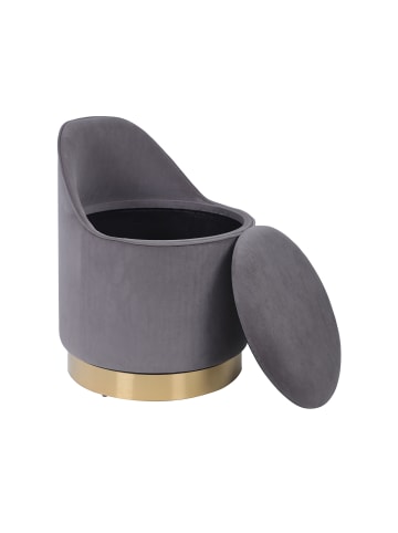 Kayoom Hocker Drehhocker Viktor 125 in grau