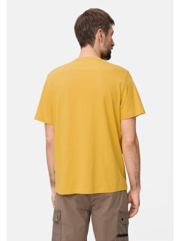 Camel Active T-Shirt aus reiner Baumwolle in Sonnengelb